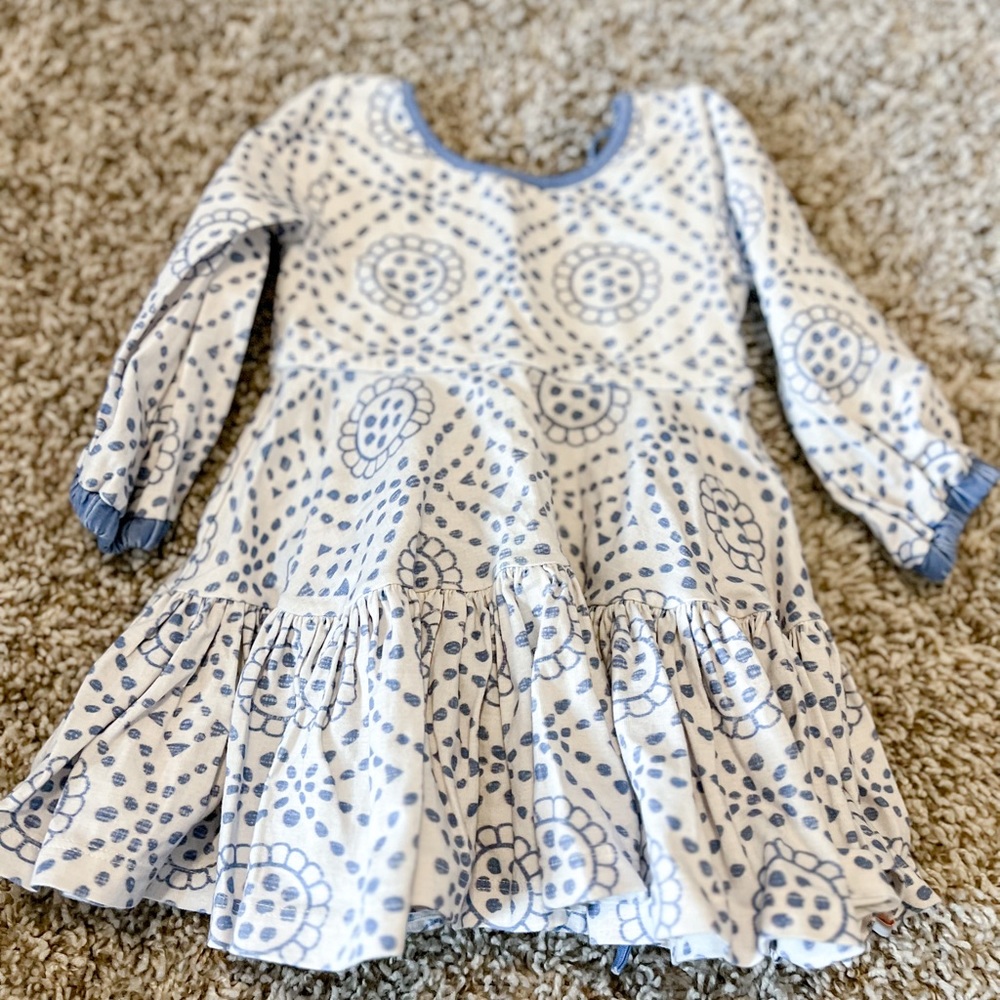Omijo by WDW 12m Snowflake Ruffle Dress (we wore at 2)